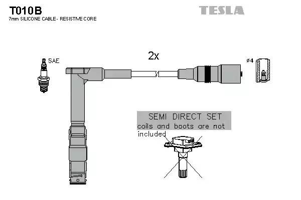 к-кт проводов!\ MB W202 2.0-2.3 M111.945/944/961/974/975 95> T010B TESLA