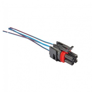 Разъем жгута бензонасоса, к датч.кислорода ВАЗ,с проводами (12015798) LECAR010030703 LECAR