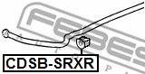 Втулка стабилизатора задняя CADILLAC SRX 2003-2010 CDSB-SRXR CDSB-SRXR FEBEST