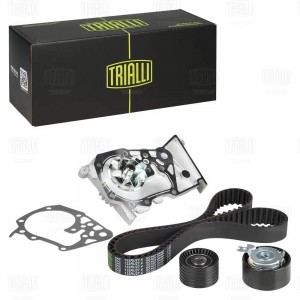 Ремкомплект ГРМ (помпа/ремень/2 ролика) Renault Logan (04-)/Largus (12-) 16V GT9 GT 9902 TRIALLI