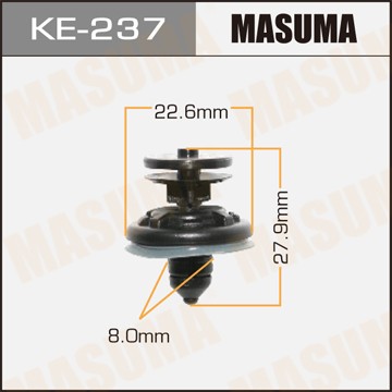 Пистон обивки универсальный MASUMA KE237 MASUMA