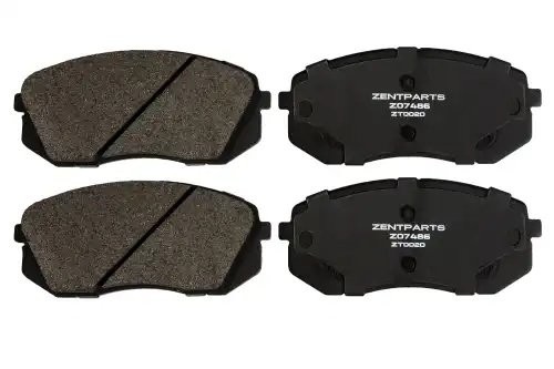 колодки дисковые передние! Hyundai ix35 10>, KIA Sportage 10>/Carens 02> Z07486 ZENTPARTS
