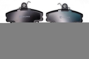 Колодки тормозные дисковые передние LADA Largus, Renault Logan (8 клап.) CWORKS C11CR0071 CWORKS