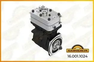 Компрессор воздушный 2 цил.Wabco 9115045050, 9115045060 / Daf 1628444, 1604420,  160011024 SONDER