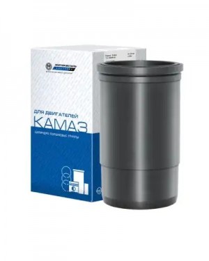 Гильза цилиндра КАМАЗ (740.10 Е0  740.11,13 30,31 Е1,2) (фосф.) с упл кольцами ( 740301002021F MOTOR DETAL