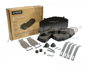 Колодки тормозные MERCEDES Actros дисковые (245x114x35) (4шт.) ROSTAR 180.000246 ROSTAR