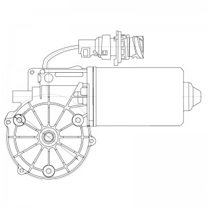 Моторедуктор стеклооч. для а/м DAF CF65 (01-) (VWF 2512) VWF 2512 START VOLT
