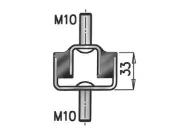 Подушка MERCEDES крепления глушителя DINEX 69804 DINEX