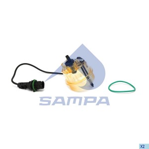 Стакан отстойника, Топливный фильтр 053.486 SAMPA