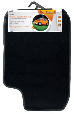 Коврик салона универсальный ворс черный (4 предмета) AIRLINE ACM-CM-05 AIRLINE