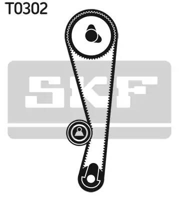 рем.к-кт ГРМ!\ Toyota Avensis/Carina/Corolla/Celica 1.8 7A 92-01 VKMA91006 SKF