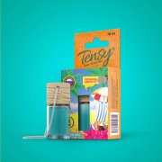 ароматизатор! TENSY (TB-07) подвесной, жидкость, бутылочка 'Морской бриз'\ TB07 TENSY