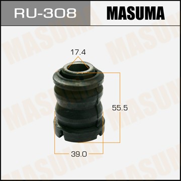 сайлентблок рычага зад.подв.попереч.!\ Toyota Caldina 97-02 RU-308 MASUMA