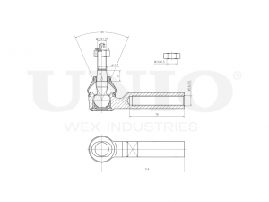 Наконечник рулевой SSP-10067 UNIO