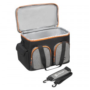 Сумка-холодильник термосумка 18 л (34х28х19.5 см) "AIRLINE" PRO (водонепр.) черн ADCB002 AIRLINE