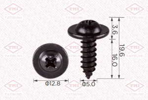 Клипса автомобильная [упаковка 10 штук] TJB1546 TJB1546 TATSUMI