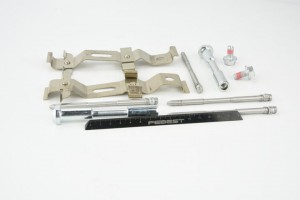 Комплект LAND Rover (09-) монтажный колодок тормозных передних FEBEST 2903-001 FEBEST