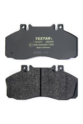 Колодки тормозные MERCEDES Vario дисковые (175x85x22) (4шт.) TEXTAR 2983506 TEXTAR