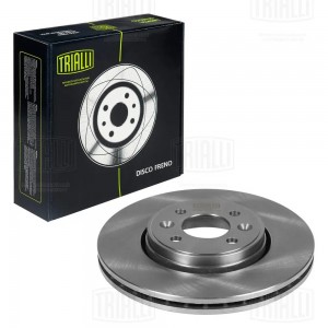 Диск торм. Renault Megane II (02-)/Clio III (05-) перед. d=280 (DF 095105)  2шт DF 095105 TRIALLI