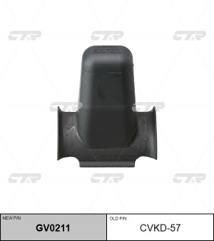Демпфер амортизатора CVKD-57 CVKD-57 CTR