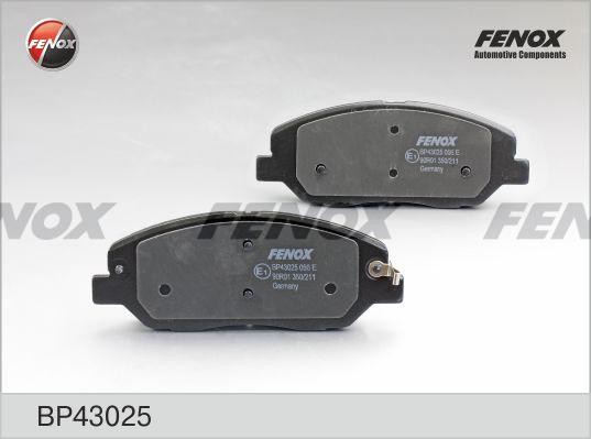 Колодки диск Hyundai Santa Fe 05, Kia Sorento 09- BP43025 BP43025 FENOX