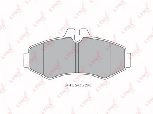 Колодки тормозные дисковые передние BD-5339 LYNXAUTO