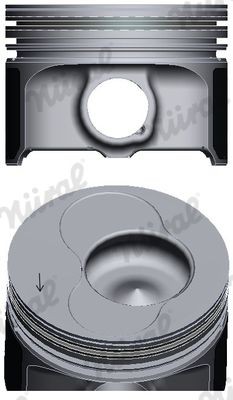 поршень! d79.5x1.75x2x3 +0.5 (1-2 цил.)\ VW Golf/Polo 1.9SDi 95> 87-114907-20 NURAL