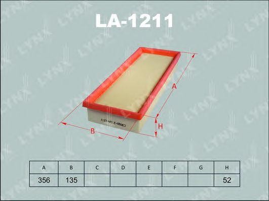 фильтр воздушный! MB W203/W463 5.5 04> LA-1211 LYNXAUTO
