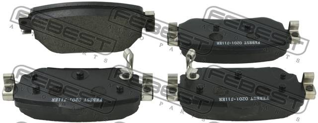 Колодки задние NISSAN X-TRAIL T32 2014- 0201-J11ER 0201-J11ER FEBEST