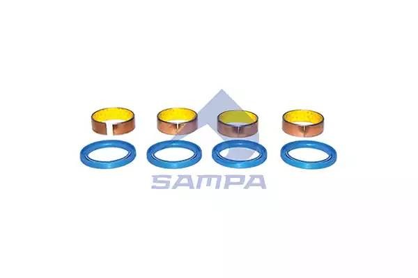 Ремкомплект SCANIA 2,3,4 series вала тормозного заднего (4втулки,4сальника) SAMP 040619 SAMPA