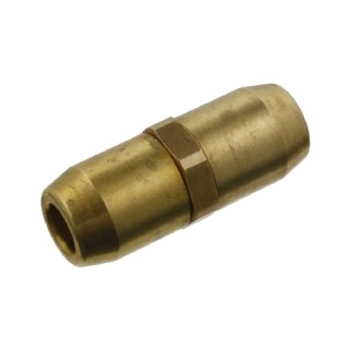 соединитель прямой для трубок D10x1-D10x1 !(латунь) L44.1 SW22 неразъемн. \ 06258 FEBI BILSTEIN