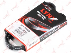Ремень поликлиновой 4PK0855 LYNXAUTO