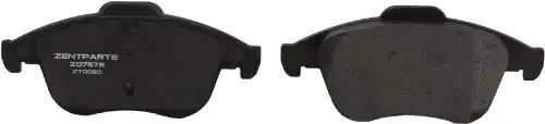 колодки дисковые передние!\ Renault Laguna III 2.0/2.0DCi/3.0/3.5 07> Z07578 ZENTPARTS