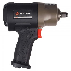 Гайковерт пневматический 1/2" "AIRLINE" PRO (ударный композитный DR 1680Нм) ATAZ113 AIRLINE