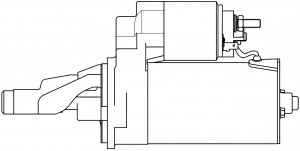 Стартер для а/м VAG A6 (97-)/A4 (97-)/A8 (97-) 2.5TDI 2кВт (LSt 1862) LST 1862 START VOLT