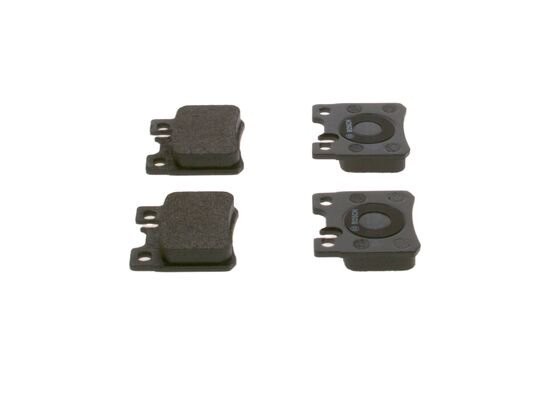 Колодки тормозные MERCEDES W210, W202, W124, W201, R129, R170, A202 CLK задние ( 0 986 490 260 BOSCH