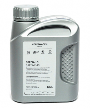 Масло моторное VAG SPECIAL G 5W40 синт. 502.00/505.00 1л G R52 502 M2 VAG