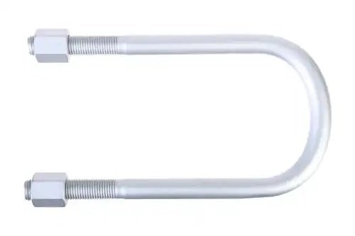 стремянка рессоры! с гайкой 128xМ22x2.5x289-U HD95-B10 \ BPW axle Z62507 ZENTPARTS