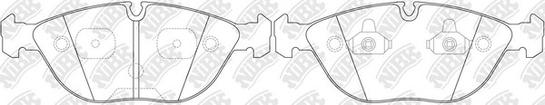 Колодки тормозные дисковые PN0102 PN0102 NIBK
