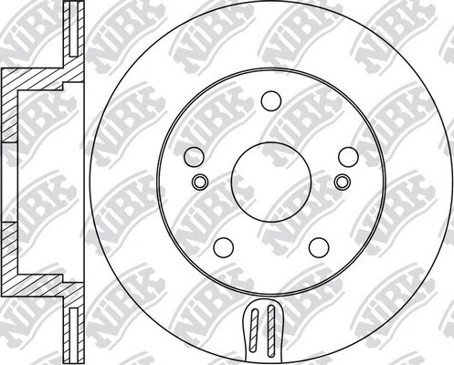 Диск тормозной NiBK RN2008 RN2008 RN2008 NIBK
