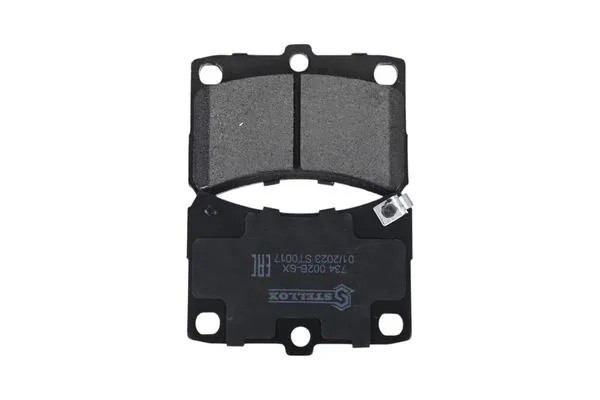 колодки дисковые передние с антискрипными пластинами!\ Daihatsu Cuore 1.0i 98-03 1512 000B-SX STELLOX