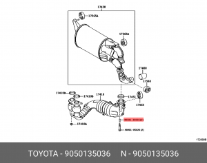 NISSAN JUKE (F15) (2011>) 90501-35036 TOYOTA