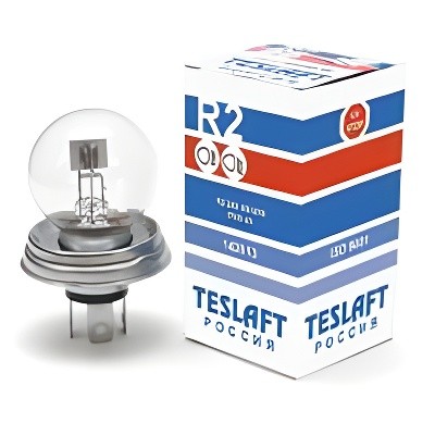 Лампа 24V R2 55/50W P45t-41 1400/1000лм Стандарт TESLAFT (Россия) 142813 TESLAFT