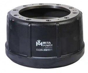 Барабан тормозной КАМАЗ-ЕВРО MEGAPOWER 350-32-027 MEGA POWER