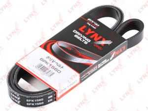 Ремень поликлиновой 6PK1560 LYNXAUTO