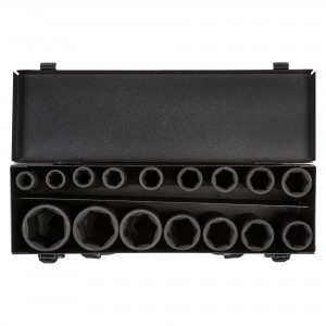 Набор головок ударных (16 предметов) "AIRLINE" (1/2", 10-32 мм) ATAS043 AIRLINE