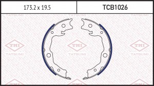 колодки барабанные!\ NISSAN X-Trail 07> TCB1026 TATSUMI