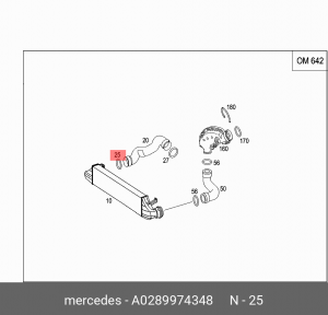 кольцо уплотнительное! \ MB A 028 997 43 48 MERCEDES BENZ