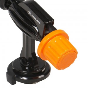 Горелка газовая на цанговый баллон, пьeзоподжиг, сопло D22*55мм, с керамикой, ме ADGT005 AIRLINE