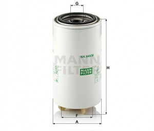 Фильтр топливный WK 940-36 X MANN FILTER